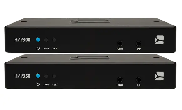 SpinetiX HMP media players mounted in a rack cabinet at Palazzo Castiglioni driving all digital signage displays throughout the historic building