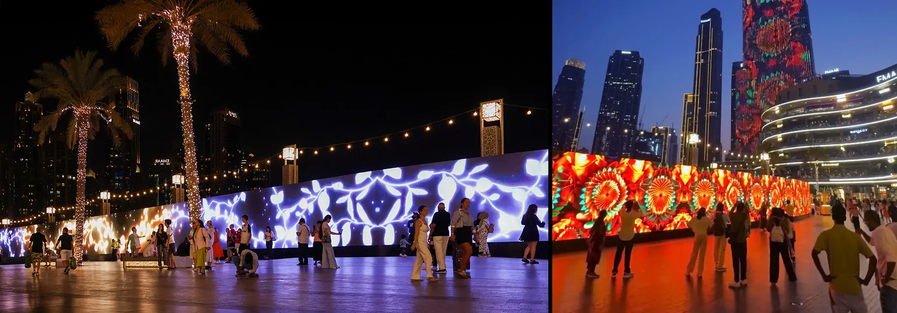 Dubai Fountain 440m LED Screen